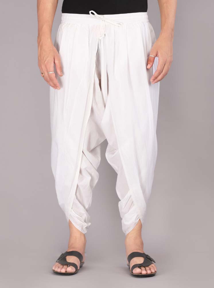 Urali® Men's 100% Cotton Dhoti Pants