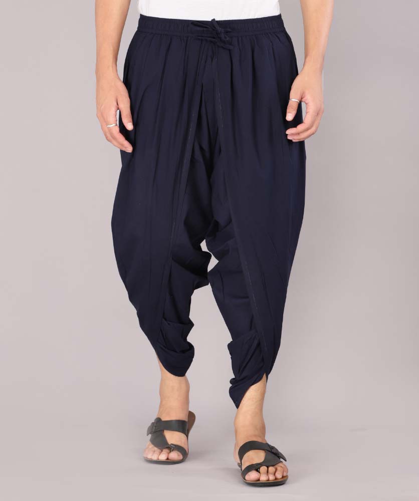 Urali® Men's 100% Cotton Dhoti Pants