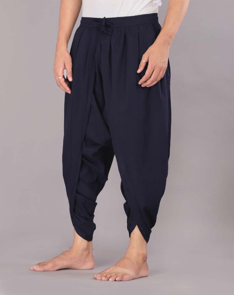 Urali® Men's 100% Cotton Dhoti Pants