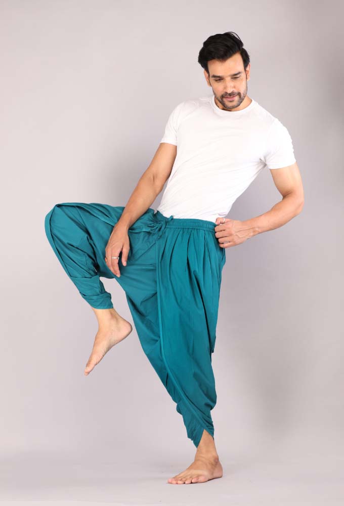 Urali® Men's 100% Cotton Dhoti Pants