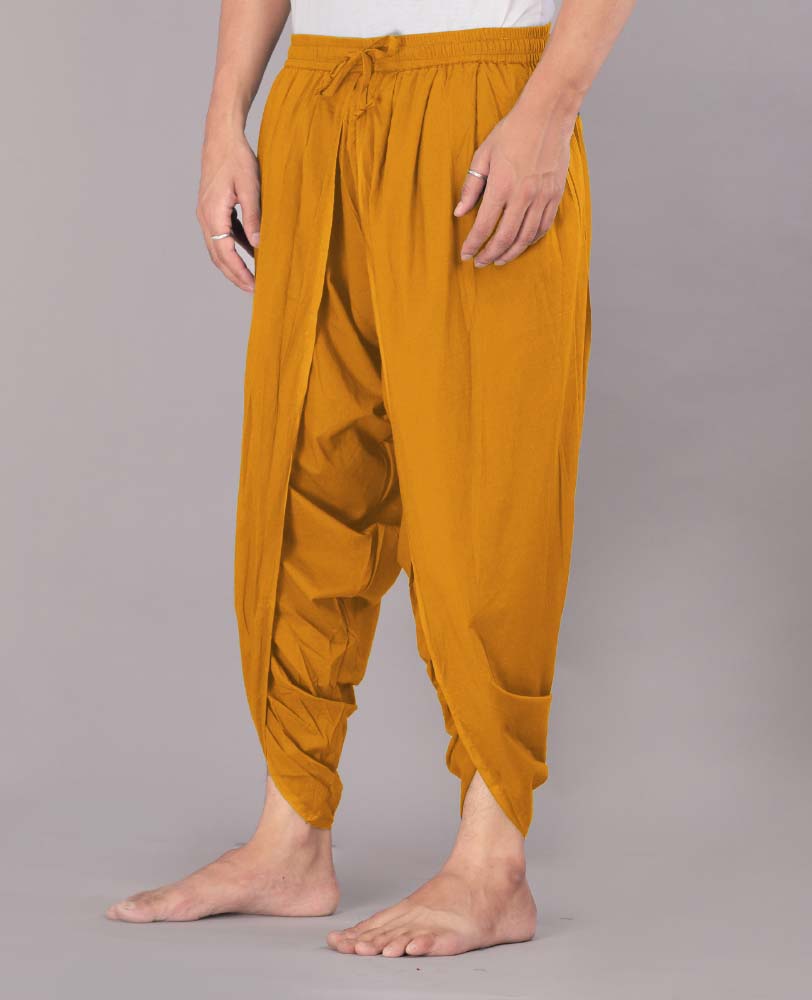 Urali® Men's 100% Cotton Dhoti Pants