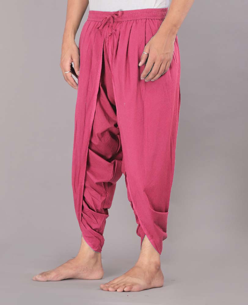 Urali® Men's 100% Cotton Dhoti Pants