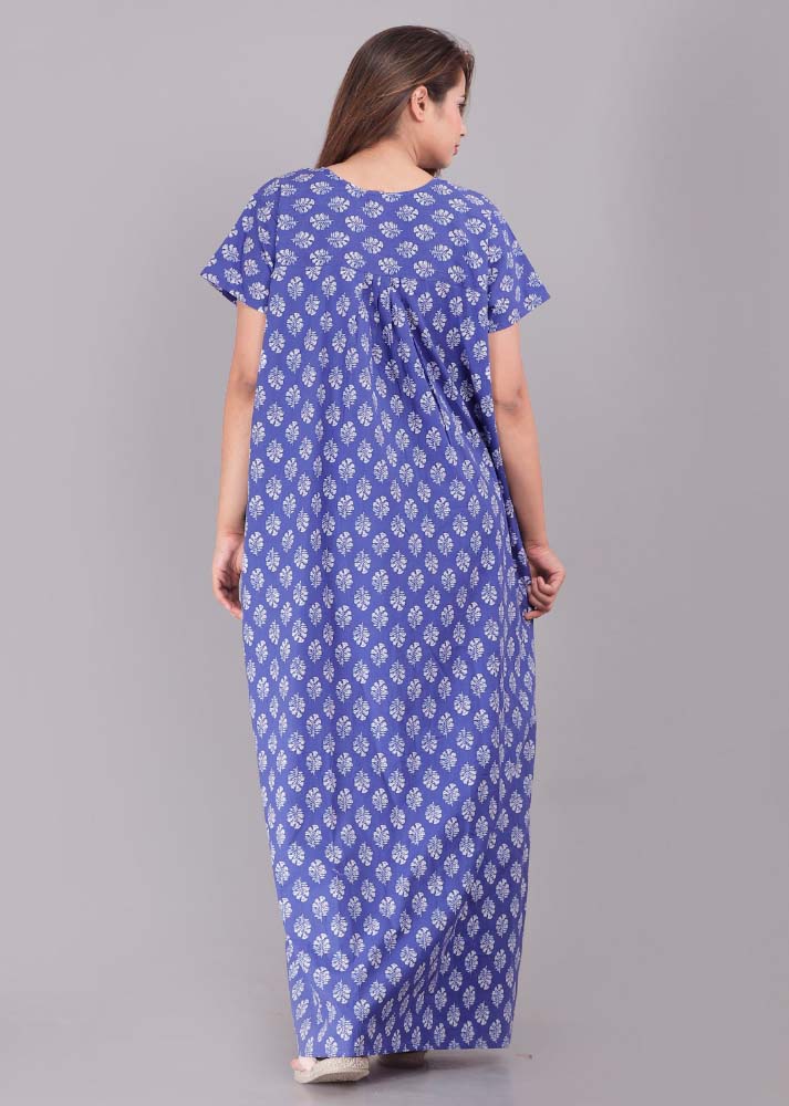 Urali® Jaipuri 100% Cotton NightGown