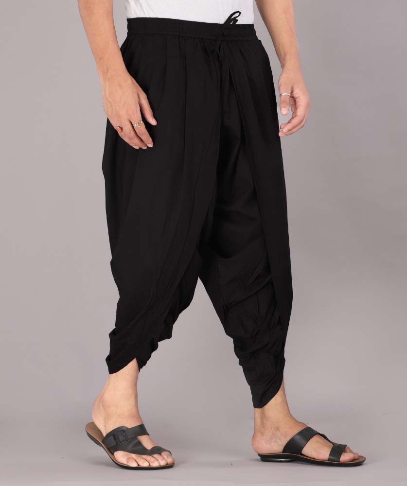 Urali® Men's 100% Cotton Dhoti Pants