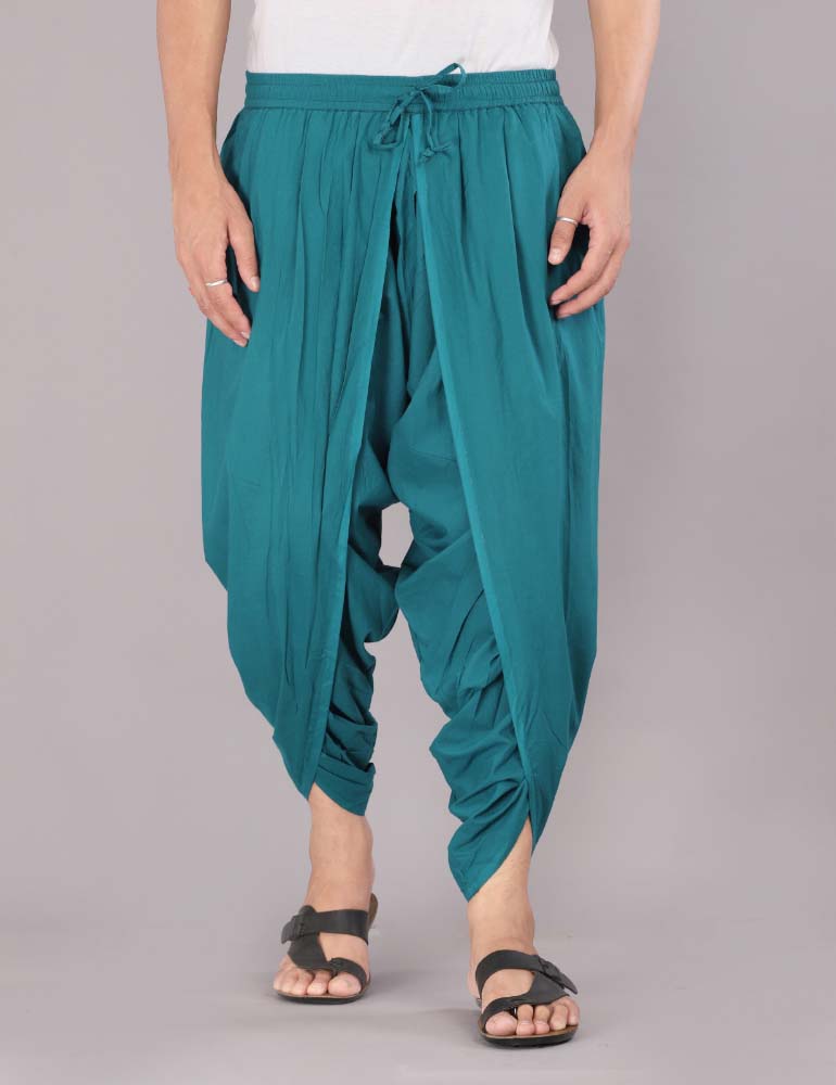 Urali® Men's 100% Cotton Dhoti Pants