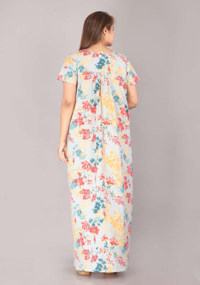 Urali® Jaipuri 100% Cotton NightGown