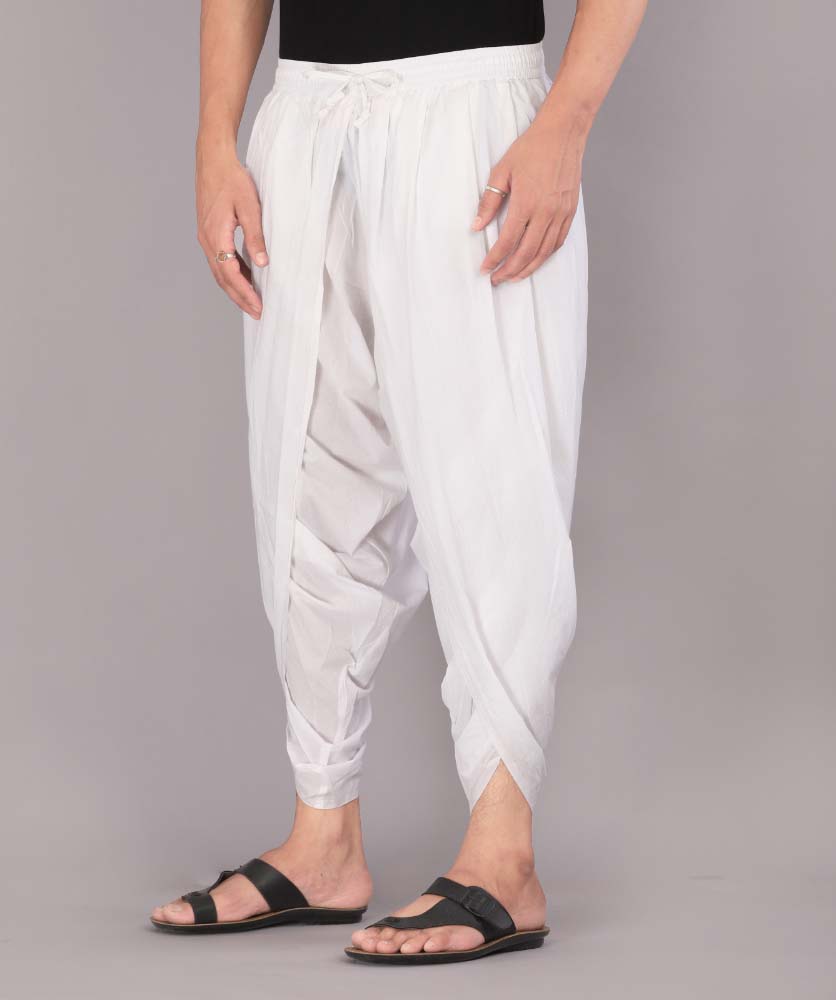 Urali® Men's 100% Cotton Dhoti Pants