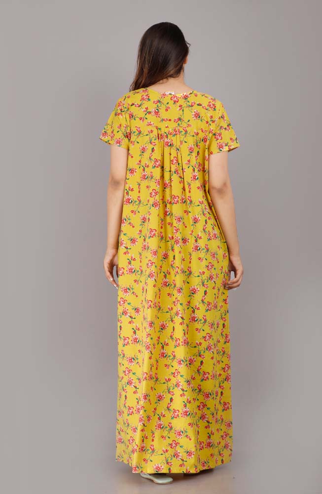 Urali® Jaipuri 100% Cotton NightGown
